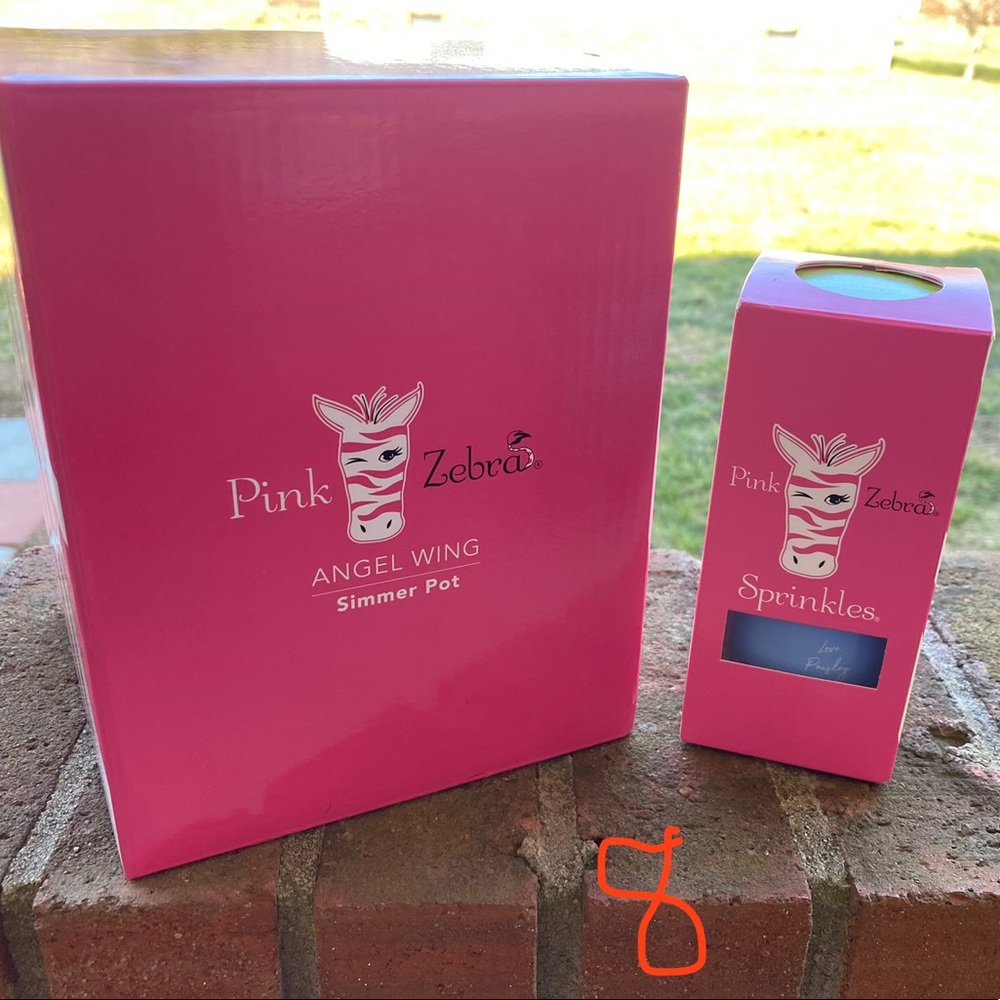 Pink Zebra simmering pot